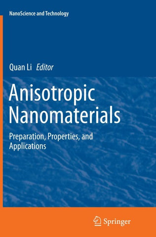 Anisotropic Nanomaterials