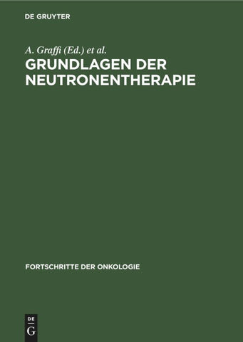 Grundlagen der Neutronentherapie