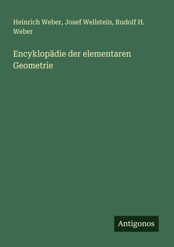 Encyklopädie der elementaren Geometrie