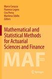 Mathematical and Statistical Methods for Actuarial Sciences and Finance