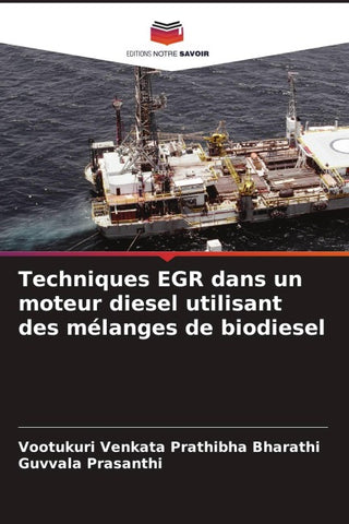 Techniques EGR dans un moteur diesel utilisant des mélanges de biodiesel