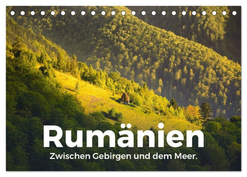 Rumänien - Zwischen Gebirgen und dem Meer. (Tischkalender 2027 DIN A5 quer), CALVENDO Monatskalender