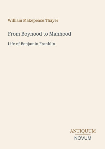 From Boyhood to Manhood