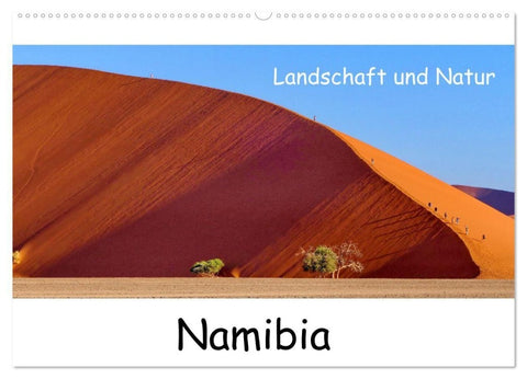 Namibia - Landschaft und Panorama (Wandkalender 2027 DIN A2 quer), CALVENDO Monatskalender