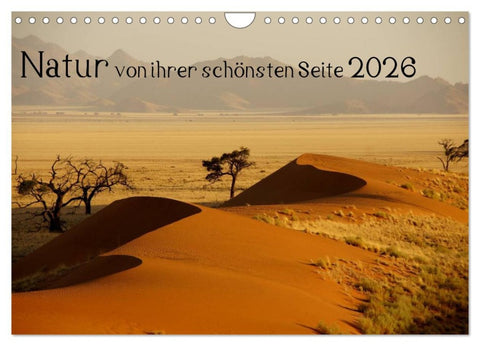 Natur von ihrer schönsten Seite 2026 (Wandkalender 2026 DIN A4 quer), CALVENDO Monatskalender