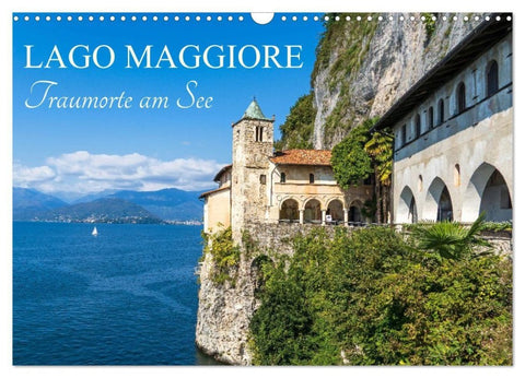 Lago Maggiore - Traumorte am See (Wandkalender 2027 DIN A3 quer), CALVENDO Monatskalender