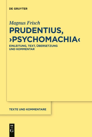 Prudentius, ›Psychomachia‹