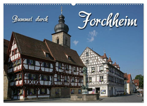 Bummel durch Forchheim (Wandkalender 2026 DIN A2 quer), CALVENDO Monatskalender