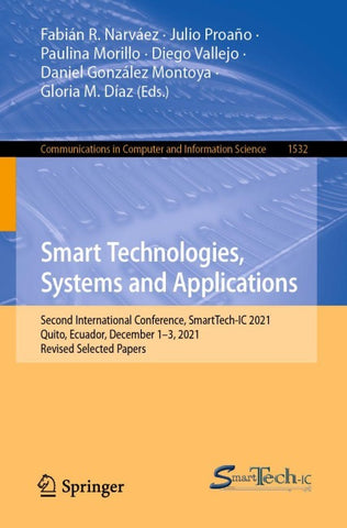 Smart Technologies, Systems and Applications