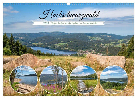 Hochschwarzwald - Traumhafte Landschaften im Schwarzwald (Wandkalender 2027 DIN A2 quer), CALVENDO Monatskalender