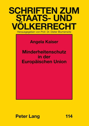 Minderheitenschutz in der Europäischen Union