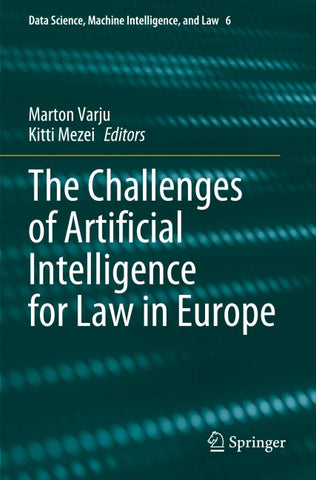 The Challenges of Artificial Intelligence for Law in Europe