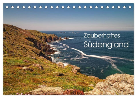 Zauberhaftes Südengland (Tischkalender 2027 DIN A5 quer), CALVENDO Monatskalender