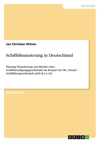 Schiffsfinanzierung in Deutschland