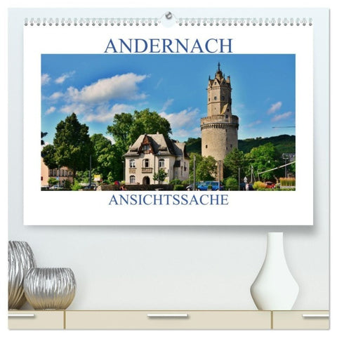 Andernach - Ansichtssache (hochwertiger Premium Wandkalender 2027 DIN A2 quer), Kunstdruck in Hochglanz