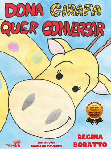 Dona girafa quer conversar