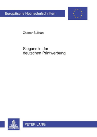 Slogans in der deutschen Printwerbung