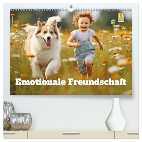 Emotionale Freundschaft (hochwertiger Premium Wandkalender 2027 DIN A2 quer), Kunstdruck in Hochglanz