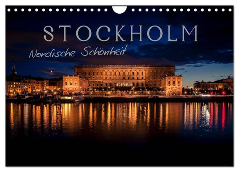 Stockholm - Nordische Schönheit (Wandkalender 2027 DIN A4 quer), CALVENDO Monatskalender