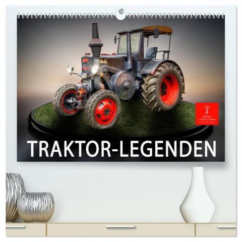 Traktor - Giganten (hochwertiger Premium Wandkalender 2027 DIN A2 quer), Kunstdruck in Hochglanz