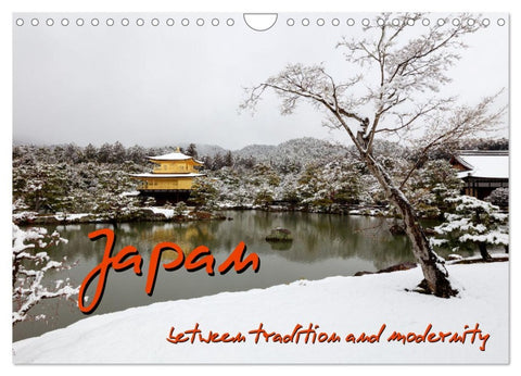 Japan - between tradition and modernity (Wall Calendar 2026 DIN A4 landscape), CALVENDO 12 Month Wall Calendar