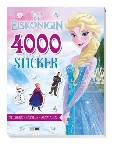 Disney Die Eiskönigin: 4000 Sticker - Stickern - Rätseln - Ausmalen