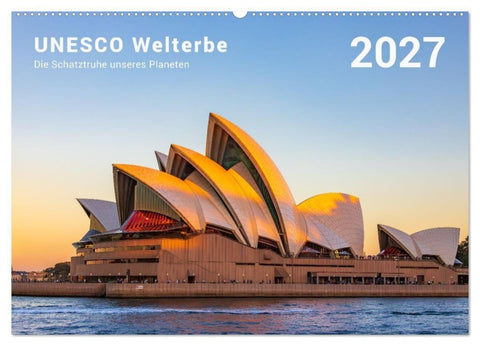 UNESCO Welterbe – die Schatztruhe unseres Planeten (Wandkalender 2027 DIN A2 quer), CALVENDO Monatskalender
