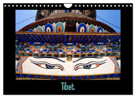 Tibet (Wandkalender 2027 DIN A4 quer), CALVENDO Monatskalender