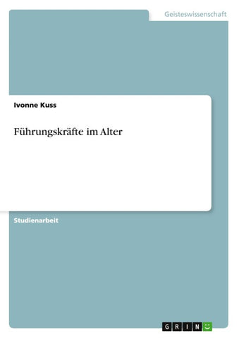 Führungskräfte im Alter