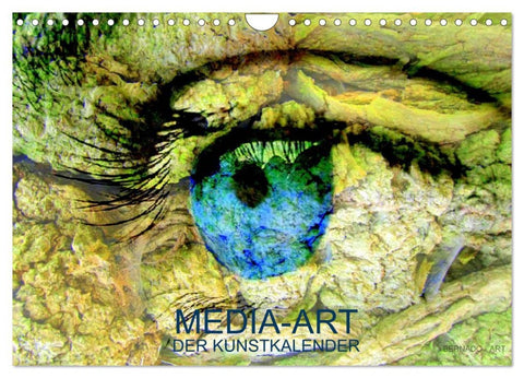 MEDIA-ART Der Kunstkalender (Wandkalender 2026 DIN A4 quer), CALVENDO Monatskalender