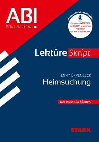 STARK Jenny Erpenbeck: Heimsuchung - Deutsch - LektüreSkript