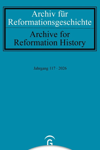 Archiv für Reformationsgeschichte – Aufsatzband