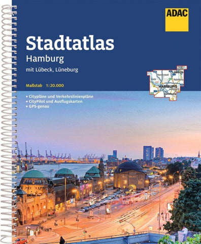 ADAC Stadtatlas Hamburg 1:20.000