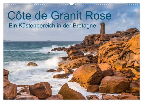 Côte de Granit Rose - Ein Küstenbereich in der Bretagne (Wandkalender 2027 DIN A2 quer), CALVENDO Monatskalender