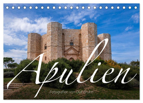 Apulien - Impressionen vom Südosten Italiens (Tischkalender 2027 DIN A5 quer), CALVENDO Monatskalender