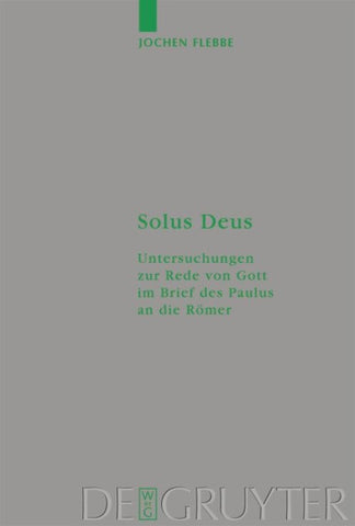 Solus Deus