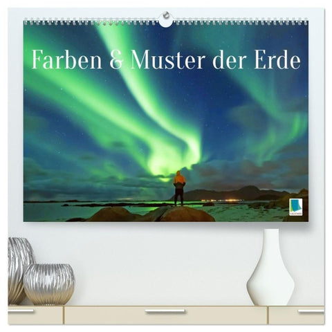 Farben und Muster der Erde (hochwertiger Premium Wandkalender 2027 DIN A2 quer), Kunstdruck in Hochglanz