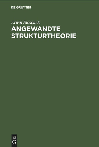 Angewandte Strukturtheorie