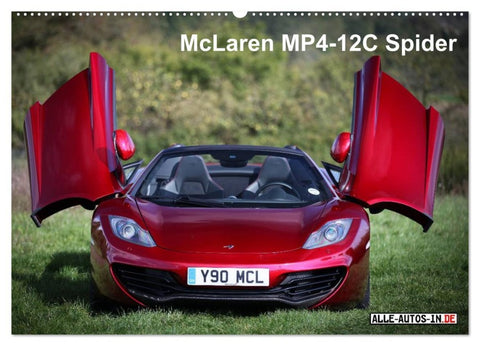 McLaren MP4-12C Spider (Wandkalender 2026 DIN A2 quer), CALVENDO Monatskalender