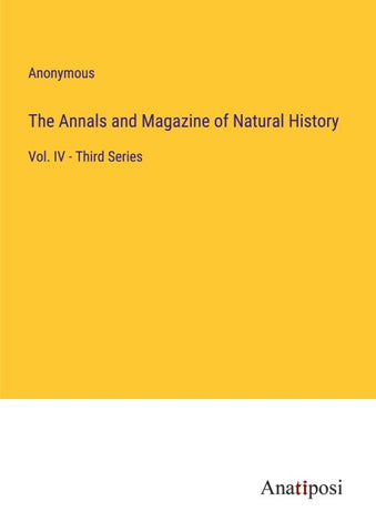 The Annals and Magazine of Natural History