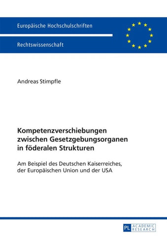 Kompetenzverschiebungen zwischen Gesetzgebungsorganen in föderalen Strukturen