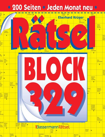 Rätselblock 329 (5 Exemplare à 2,99 €)