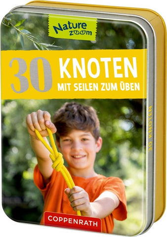 30 Knoten mit Seilen zum Üben