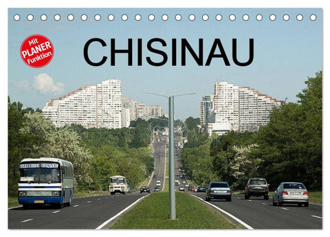 Chisinau (Tischkalender 2026 DIN A5 quer), CALVENDO Monatskalender