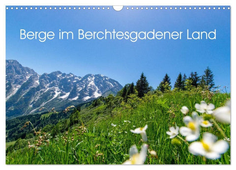Berge im Berchtesgadener Land (Wandkalender 2027 DIN A3 quer), CALVENDO Monatskalender