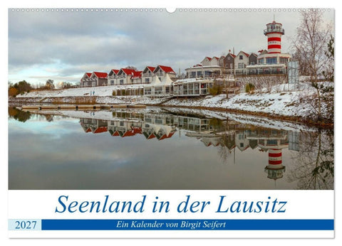 Seenland in der Lausitz (Wandkalender 2027 DIN A2 quer), CALVENDO Monatskalender
