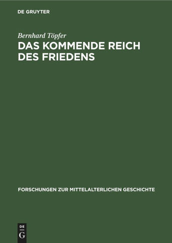 Das Kommende Reich des Friedens