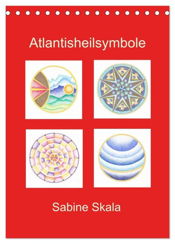 Atlantisheilsymbole (Tischkalender 2027 DIN A5 hoch), CALVENDO Monatskalender