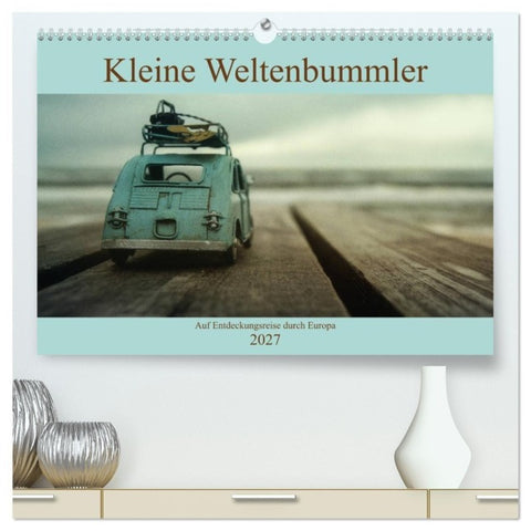 Kleine Weltenbummler 2027 (hochwertiger Premium Wandkalender 2027 DIN A2 quer), Kunstdruck in Hochglanz