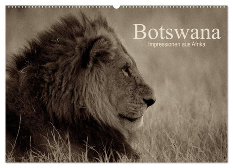 Botswana - Impressionen aus Afrika (Wandkalender 2026 DIN A2 quer), CALVENDO Monatskalender